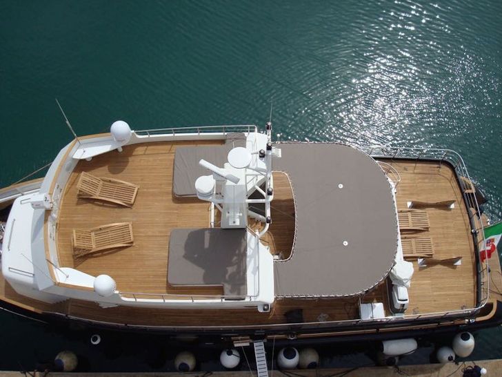 INDIAN Cantieri di Pesaro 26m Motoryacht Aerial