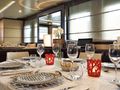 INDIAN Cantieri di Pesaro 26m Motoryacht Dining Table INDIAN Cantieri di Pesaro 26m Motoryacht Dining Table
