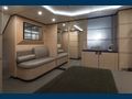 INDIAN Cantieri di Pesaro 26m Motoryacht VIP Cabin Sofa
