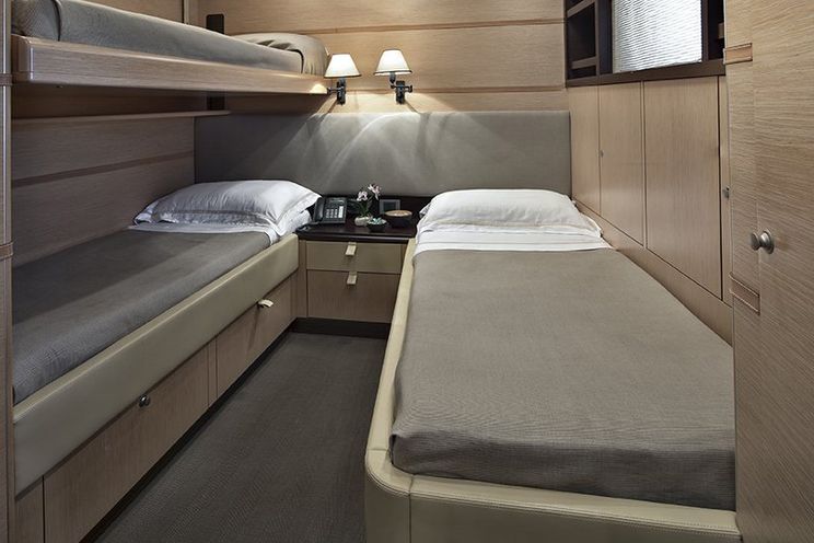 Charter Yacht INDIAN - Cantieri di Pesaro 26m - 4 Cabins - Sardinia - Naples - Pontine Islands - Amalfi Coast - Sicily - Greece