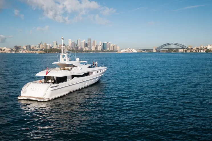 Charter Yacht INFINITY PACIFIC - Mondomarie 40m - 5 Cabins - Sydney - Australia