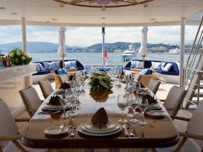 Charter Yacht INSIGNIA - 56m Elsflether Werft AG - 7 Cabins - Athens - Kos - Bodrum