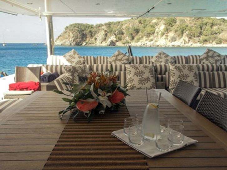 IPHARRA - Sunreef 102 Aft deck IPHARRA - Sunreef 102 Aft deck