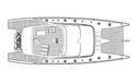 Layout for IPHARRA - Sunreef 102 Upper deck