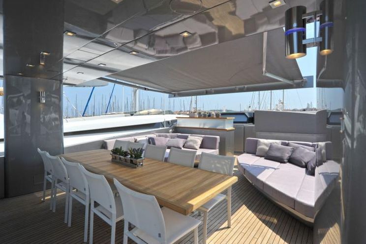 Charter Yacht IROCK - Baglietto 112 - 5 Cabins - Cannes - Monaco - St Tropez - Antibes - Porto Cervo