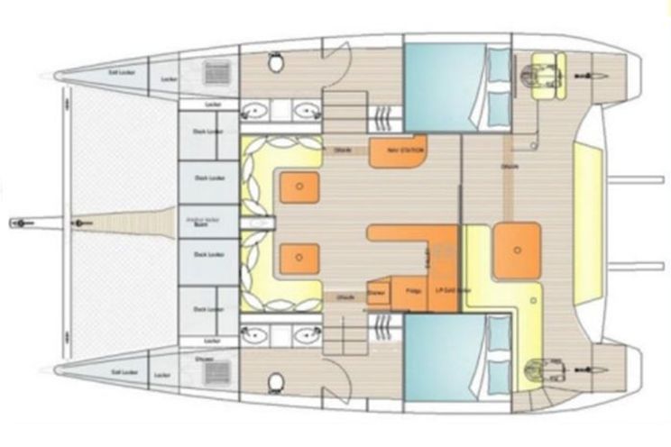 Charter Yacht Island Spirit 38(2015)- 2 Cabins - Koh Chang and Koh Samui,Gulf of Thailand
