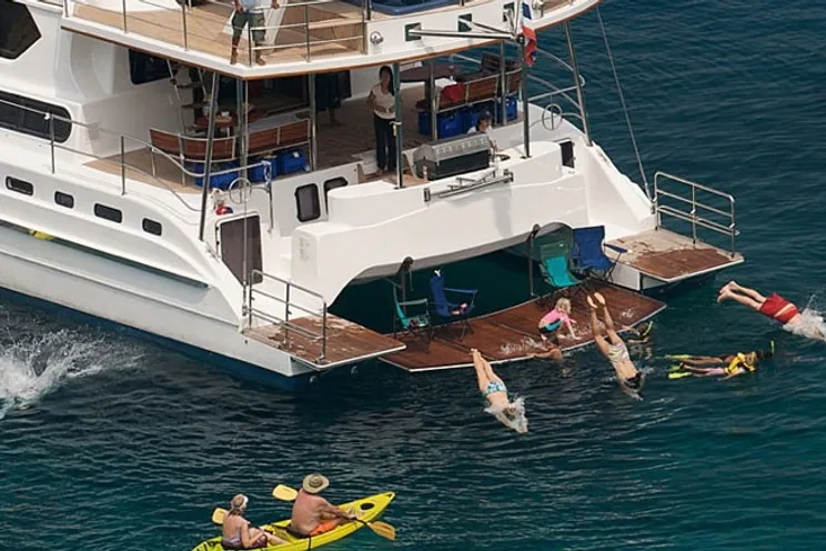 Charter Yacht Jacuzzi Cat - Day Charter 50-60 Guests - 6 Cabins Liveaboard - Phuket,Thailand