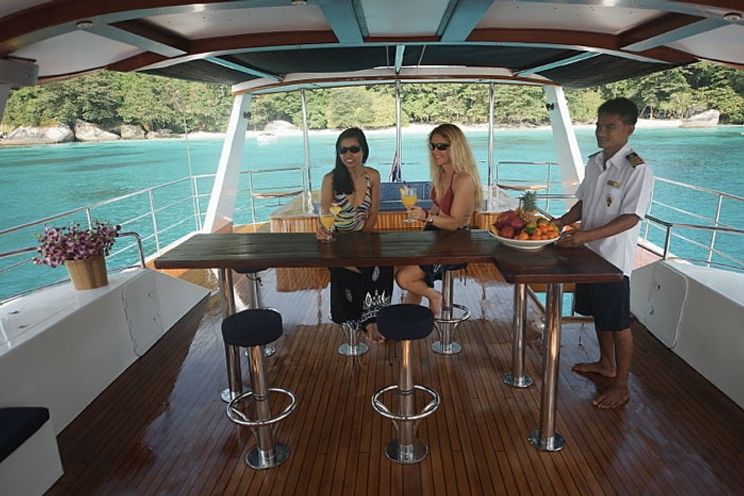 Charter Yacht Jacuzzi Cat - Day Charter 50-60 Guests - 6 Cabins Liveaboard - Phuket,Thailand
