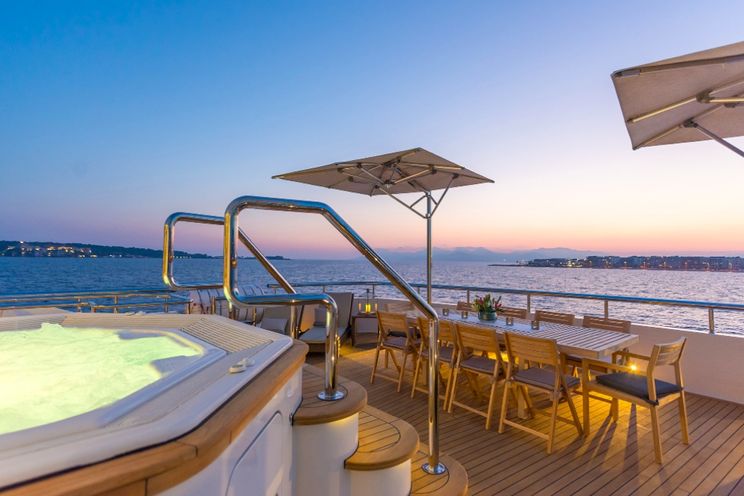 Charter Yacht JADE 959 - 52m Jade Yachts - 6 Cabins - Naples - Sicily - French Riviera - Corsica - Sardinia