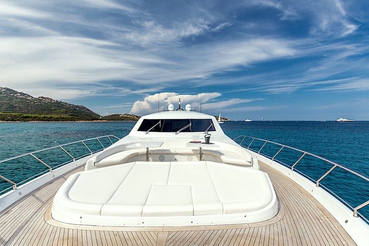 Charter Yacht JAJARO - Tecnomar Velvet 100 - 4 Cabins - Porto Cervo - Olbia - Cannigione - Sardinia - Italy