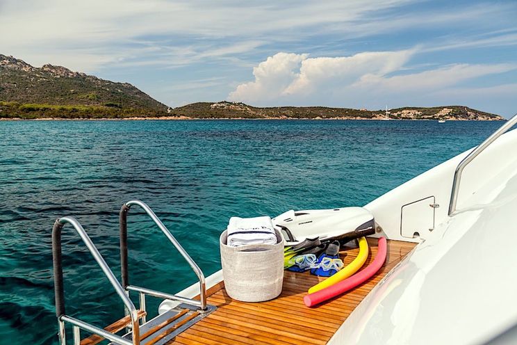 Charter Yacht JAJARO - Tecnomar Velvet 100 - 4 Cabins - Porto Cervo - Olbia - Cannigione - Sardinia - Italy