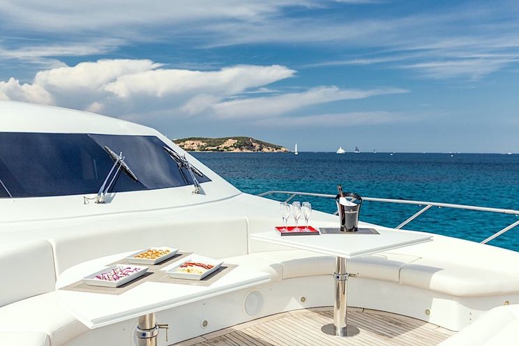 Charter Yacht JAJARO - Tecnomar Velvet 100 - 4 Cabins - Porto Cervo - Olbia - Cannigione - Sardinia - Italy