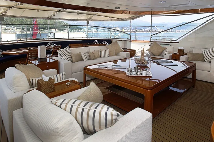 Charter Yacht JASALI II - Perini Navi 53m - 5 Cabins - Naples - Sicily - Riviera - Corsica - Sardinia
