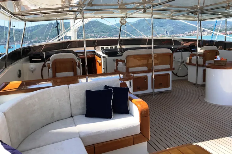 Charter Yacht JASALI II - Perini Navi 53m - 5 Cabins - Naples - Sicily - Riviera - Corsica - Sardinia