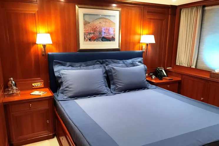 Charter Yacht JASALI II - Perini Navi 53m - 5 Cabins - Naples - Sicily - Riviera - Corsica - Sardinia