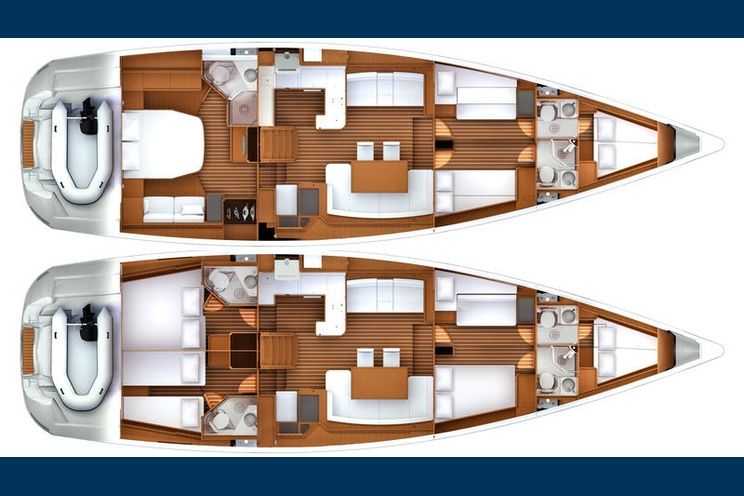 Charter Yacht Jeanneau 57 - 5 Cabins - Marmaris - Turkey