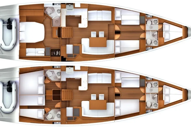 Charter Yacht Jeanneau 57 - 5 Cabins - Marmaris - Turkey