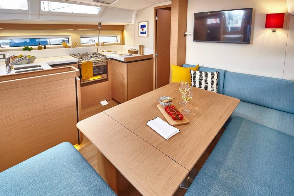 Jeanneau Sun Odyssey 490 Dining and Kitchen