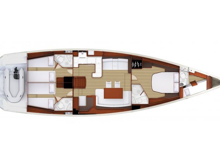 JEANNOUS Jeanneau 57 Layout JEANNOUS Jeanneau 57 Layout