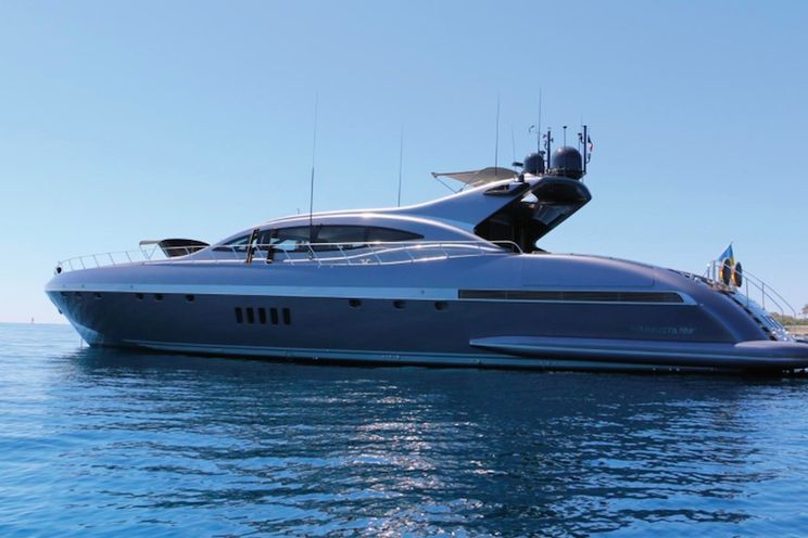 Charter Yacht JFF - Mangusta 108 - 3 Cabins - St Tropez - Cannes - Nice - Antibes