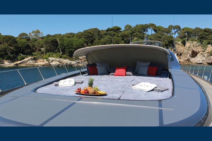 Charter Yacht JFF - Mangusta 108 - 3 Cabins - St Tropez - Cannes - Nice - Antibes
