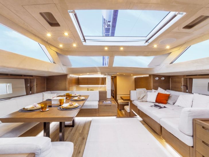 JIKAN - Advanced Yachts A80,saloon panoramic view JIKAN - Advanced Yachts A80,saloon panoramic view