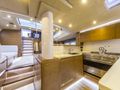 JIKAN - Advanced Yachts A80,galley panoramic view JIKAN - Advanced Yachts A80,galley panoramic view