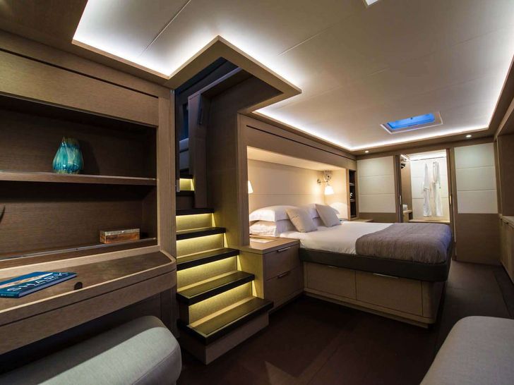 JOY Lagoon Seventy 7 master cabin JOY Lagoon Seventy 7 master cabin