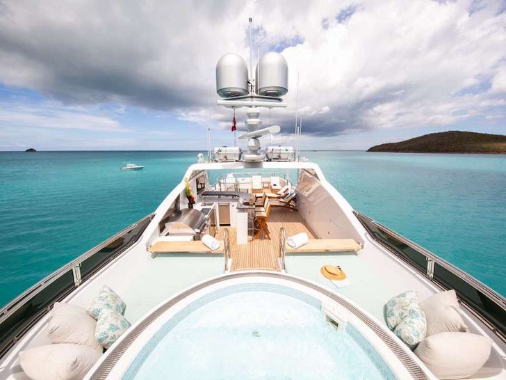 JUST ENOUGH - Custom Yacht 140,sun deck