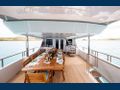 JUST ENOUGH - Custom Yacht 140,alfresco dining