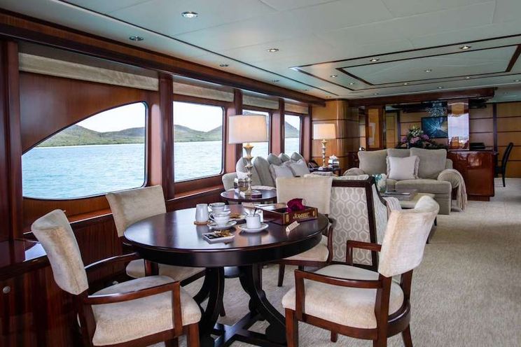 Charter Yacht JUST ENOUGH - Custom 140 - 5 Cabins - St Thomas - Tortola - BVI - Virgin Islands
