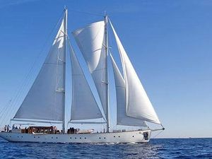 KAIROS - 38m Schooner - 9 Cabins - Monaco - French Riviera - Italian Riviera - Caribbean KAIROS - 38m Schooner - 9 Cabins - Monaco - French Riviera - Italian Riviera - Caribbean