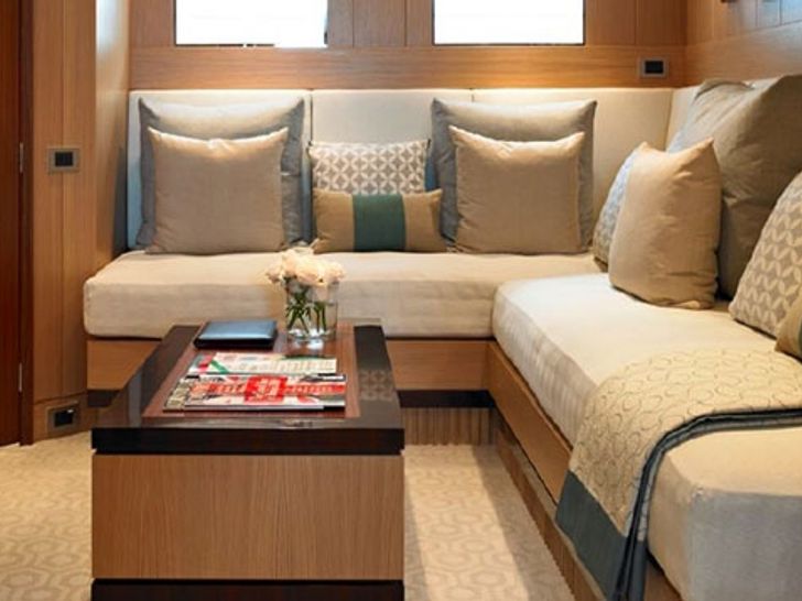 KATHLEEN ANNE Feadship SL39 - master cabin seating KATHLEEN ANNE Feadship SL39 - master cabin seating