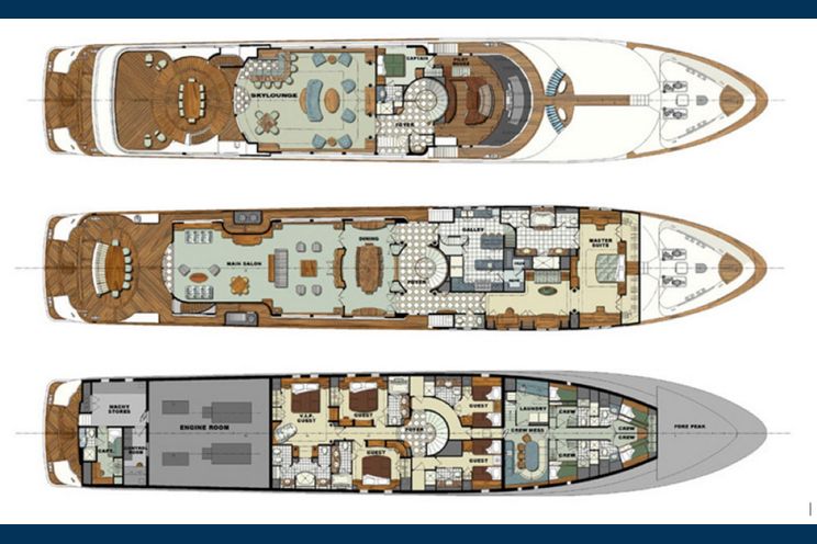 Charter Yacht KERI LEE III - Trinity 54m - 6 Cabins - Sydney - Whitsundays - Tahiti - Fiji - New Caledonia