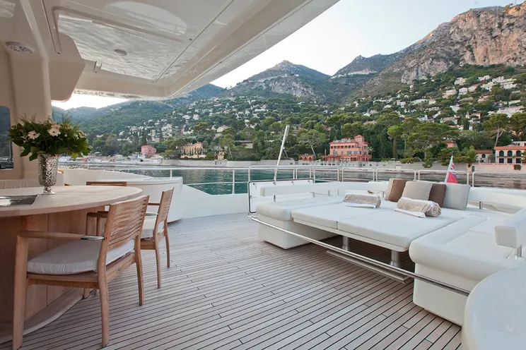 Charter Yacht LA PAUSA - Ferretti Custom Line Navetta 86 - 5 Cabins - Monaco - Nice - Cannes - Antibes - Olbia - Sardinia - Corsica