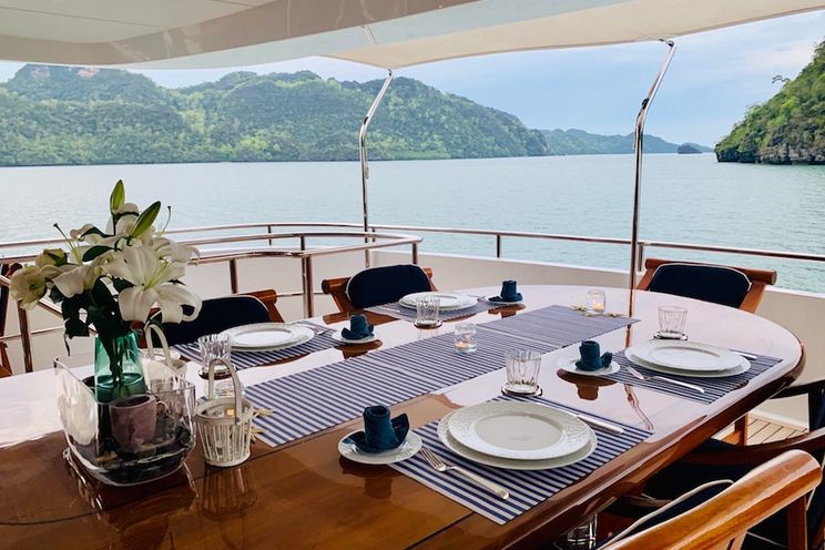 Charter Yacht LADY AZUL - Heesen 129 - 5 Cabins - Phuket - Phang Nga Bay - Phi Phi Islands - Similan Islands - Thailand