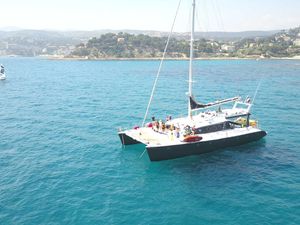 LADY PACA - Riviera Event Catamaran - Cannes - 30 Cruising Guests