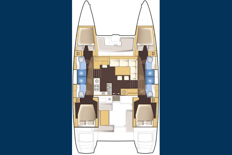 Charter Yacht Lagoon 50 - 6 cabins(6 double)- 2018 - Mykonos - Athens - Paros