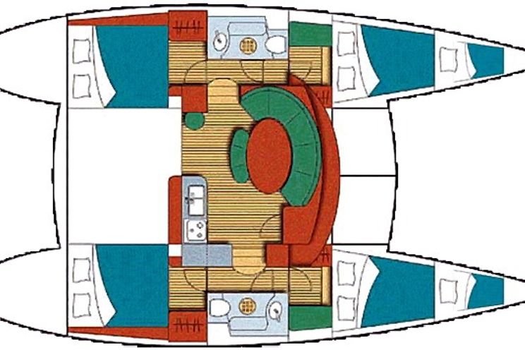 Charter Yacht Lagoon 380 - 4 Cabins - St Raphael - French Riviera