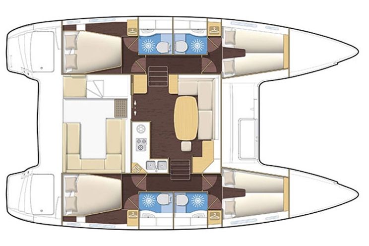 Charter Yacht Lagoon 400(2012)- 4 Cabins - Phuket,Thailand