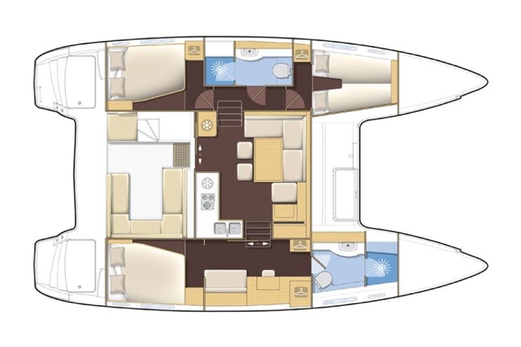Charter Yacht Lagoon 400 - Guest Capacity 18 - Singapore