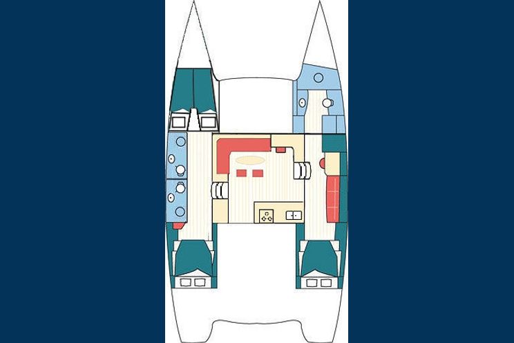 Charter Yacht Lagoon 400 - 3 Cabins - Tortola,BVI