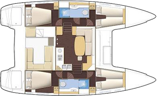 Charter Yacht Lagoon 450 - 4 Cabins - St Raphaël - South of France