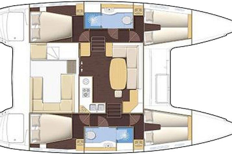 Charter Yacht Lagoon 450 - 4 Cabins - St Raphaël - South of France