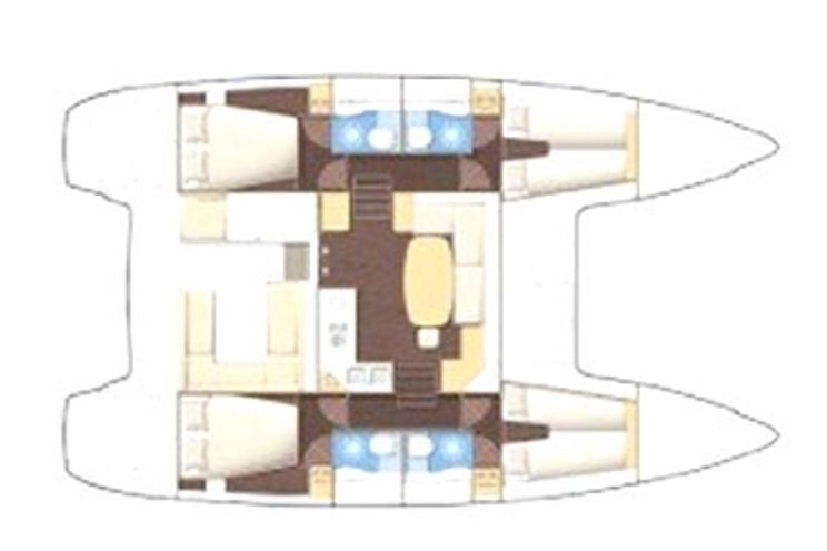 Charter Yacht Lagoon 400 - 4 Cabins - Greece
