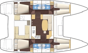 Charter Yacht Lagoon 400 - 4 Cabins - Palma de Mallorca