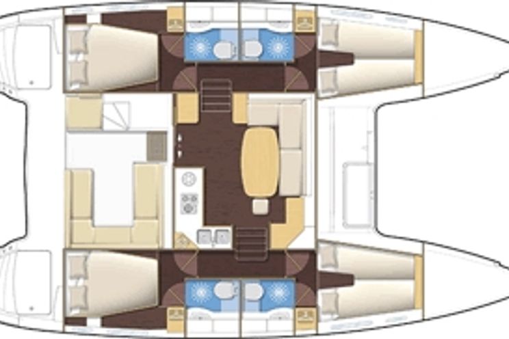 Charter Yacht Lagoon 400 - 4 Cabins - Palma de Mallorca