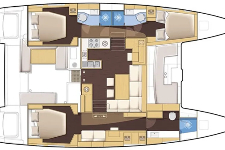 Charter Yacht Lagoon 450 - 3 Cabins - British Virgin Islands