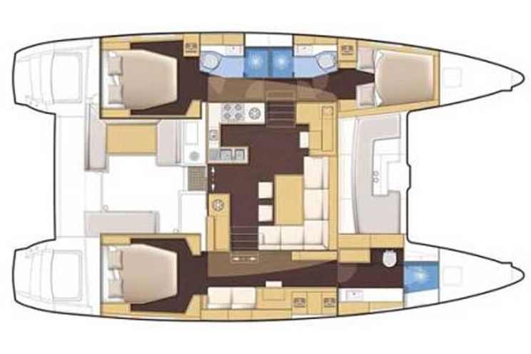 Charter Yacht Lagoon 450(2012)- 5 Cabins - Phuket,Thailand