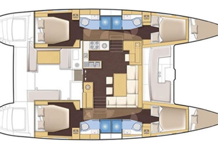 Charter Yacht Lagoon 450 - 4 + 2 Cabins - Tortola
